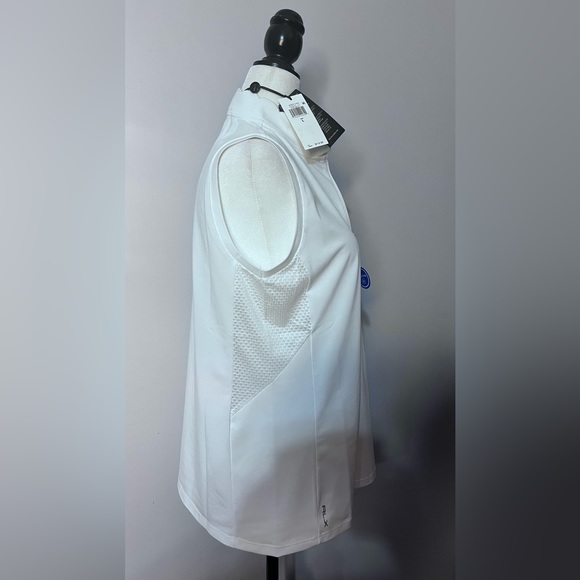 NWT Ralph Lauren White Wicking Sleeveless Shirt that goes with everything!! - Picture 8 of 11